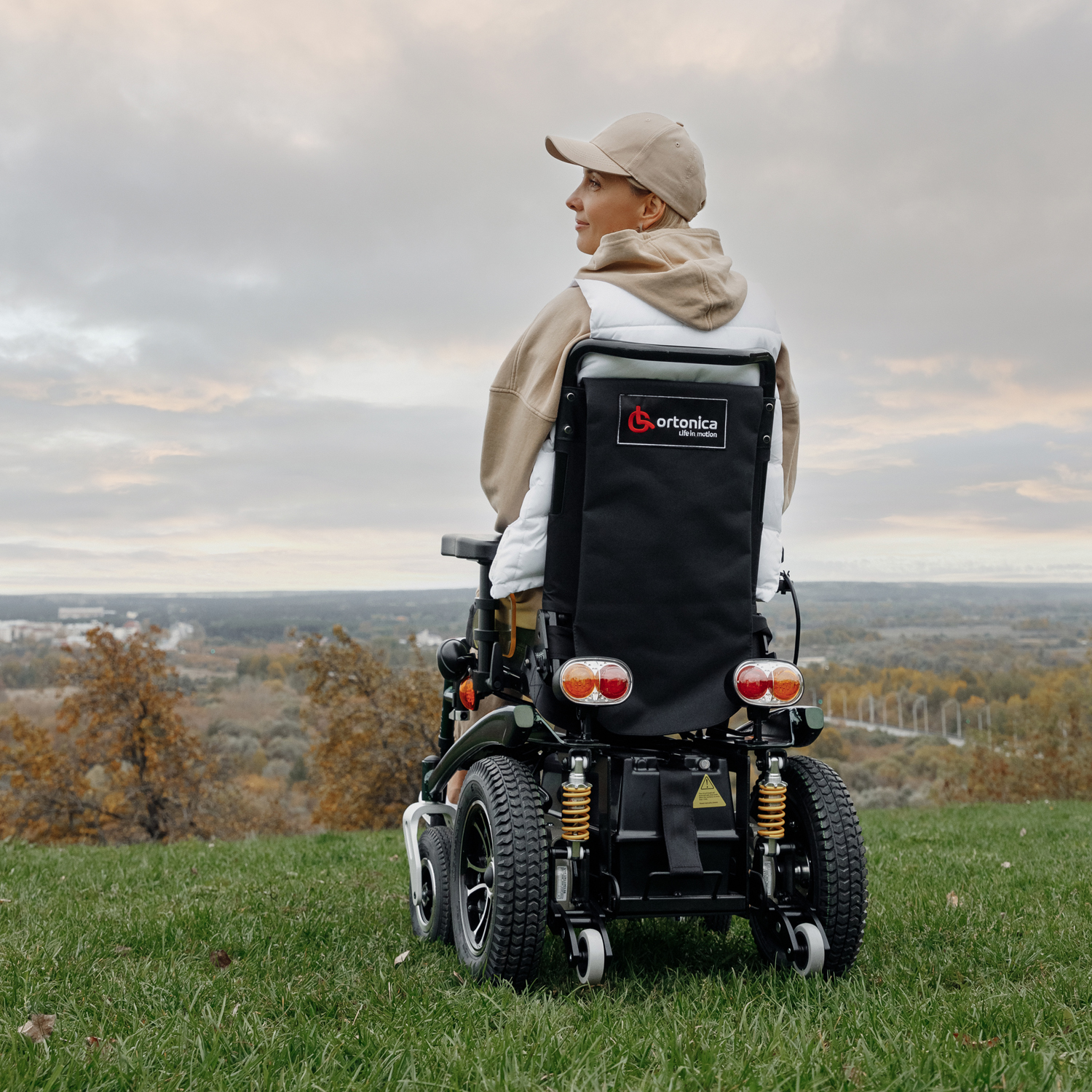Кресло-коляска инвалидная для детей ORTONICA  Pulse 450 с электроприводом до 100кг (ширина сиденья 30см) - 8